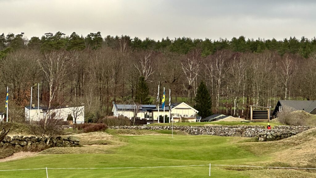 Golfarenans vinterbana, hål 1
