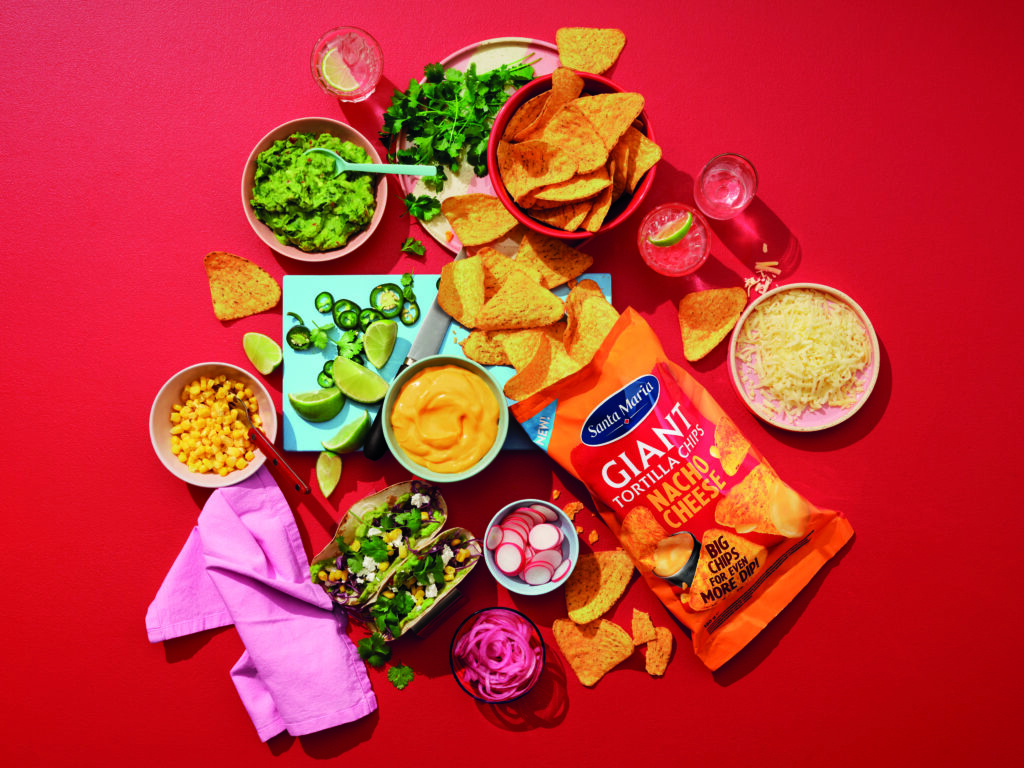 Giant Tortillas nacho cheese