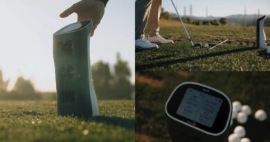 Launch monitor i tourklass – inne såväl som ute