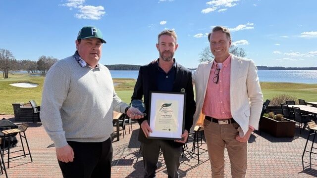 Craig Broksch blev Årets Greenkeeper 2025