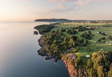Vättern runt – med golfklubborna som följeslagare